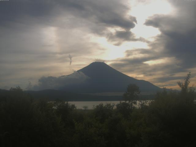 山中湖からの富士山