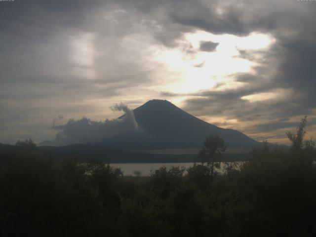 山中湖からの富士山