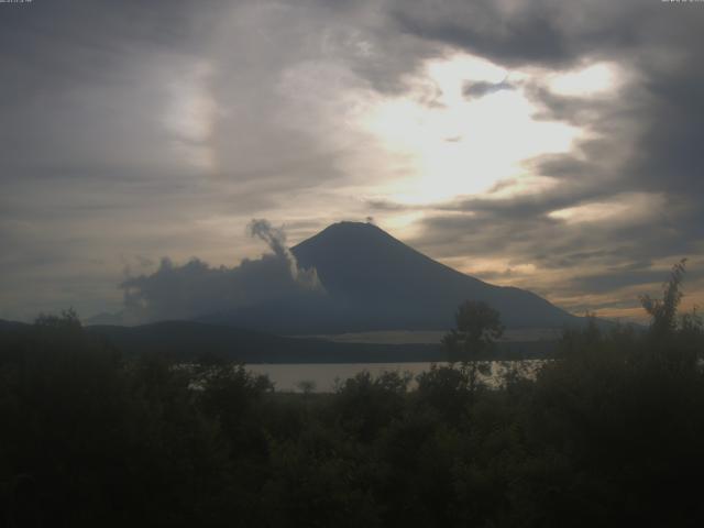 山中湖からの富士山