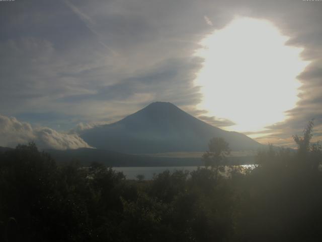 山中湖からの富士山