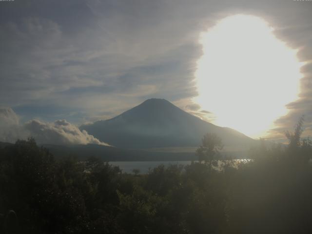 山中湖からの富士山