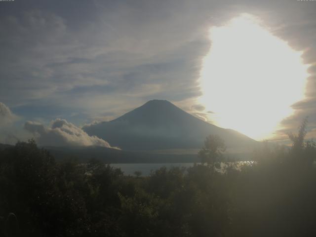 山中湖からの富士山