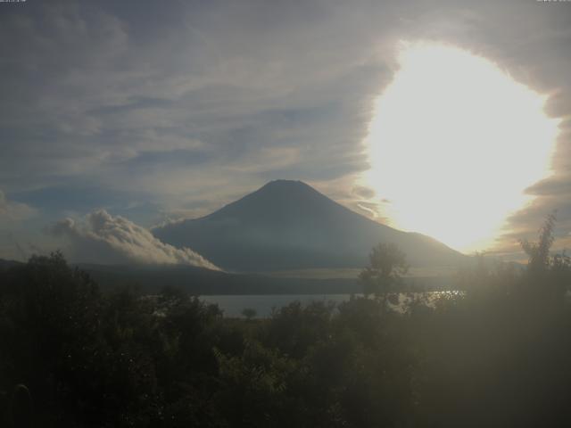 山中湖からの富士山
