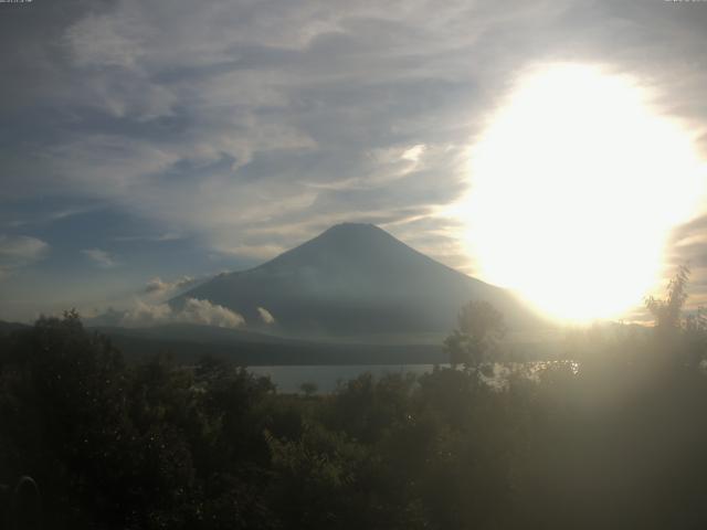 山中湖からの富士山