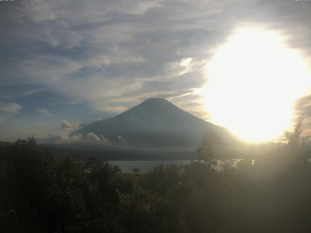 山中湖からの富士山
