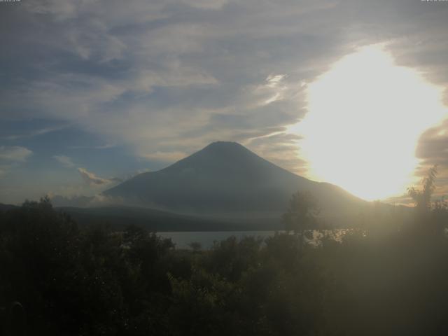 山中湖からの富士山