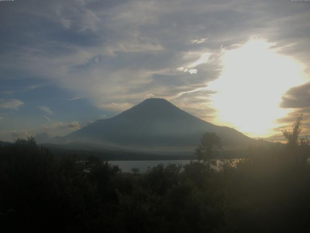 山中湖からの富士山