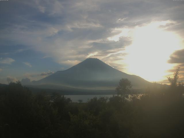 山中湖からの富士山