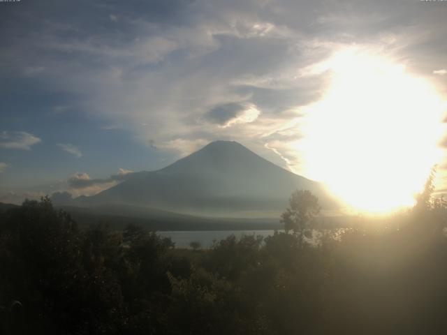 山中湖からの富士山