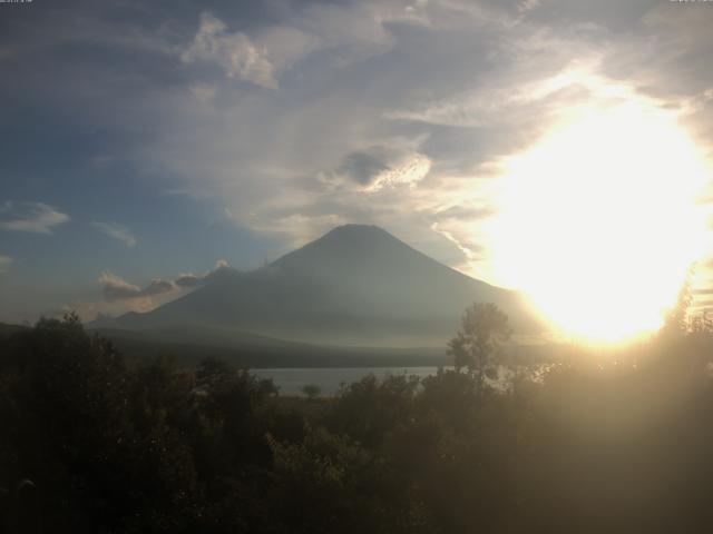 山中湖からの富士山