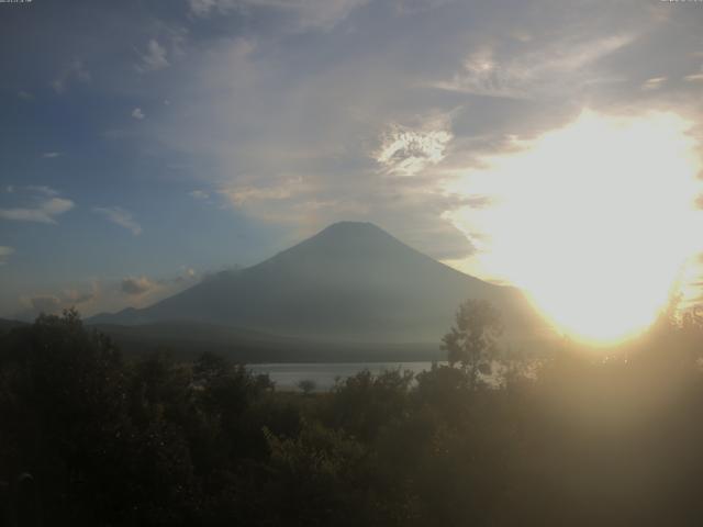 山中湖からの富士山