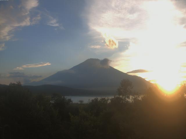 山中湖からの富士山
