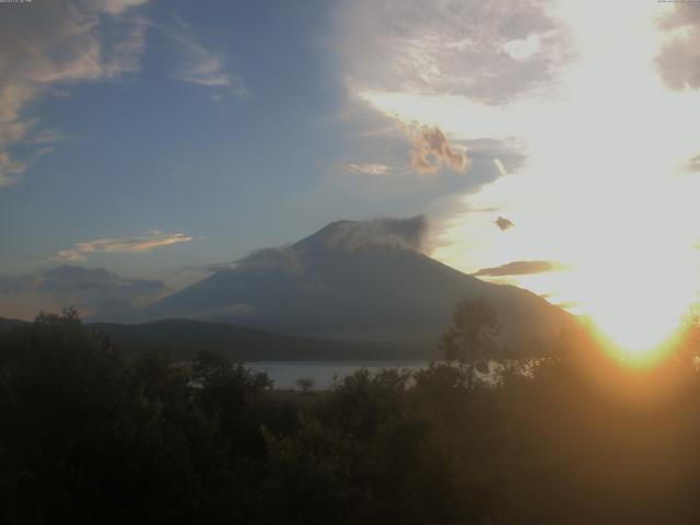 山中湖からの富士山