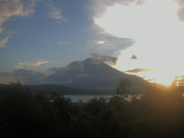 山中湖からの富士山