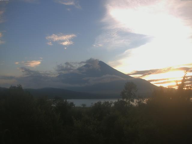 山中湖からの富士山