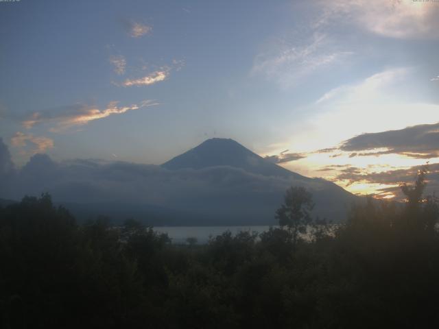 山中湖からの富士山
