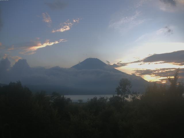 山中湖からの富士山