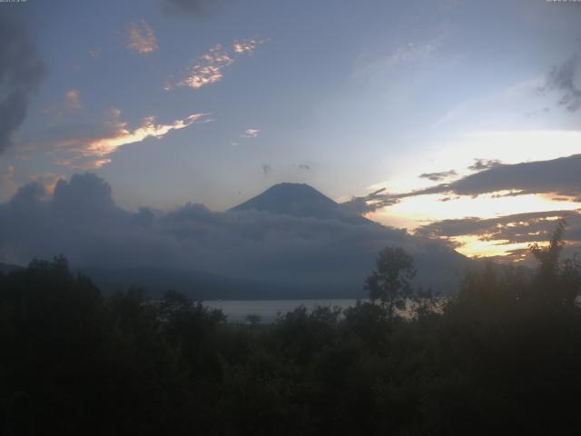 山中湖からの富士山