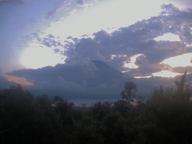 山中湖からの富士山