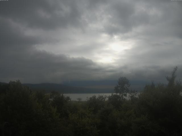 山中湖からの富士山
