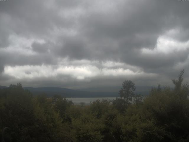 山中湖からの富士山