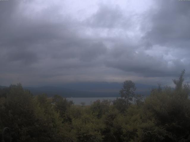 山中湖からの富士山