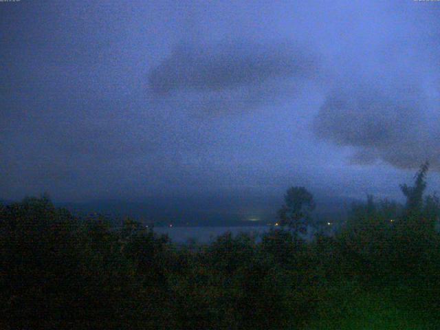 山中湖からの富士山