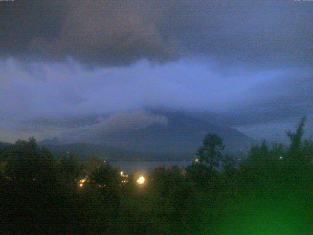 山中湖からの富士山