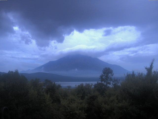 山中湖からの富士山