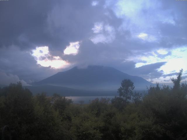 山中湖からの富士山