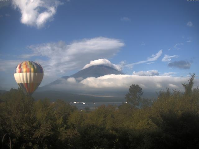 山中湖からの富士山
