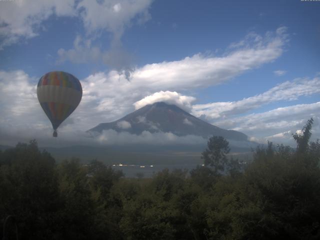山中湖からの富士山