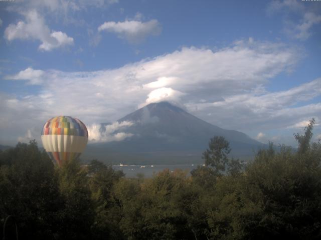 山中湖からの富士山