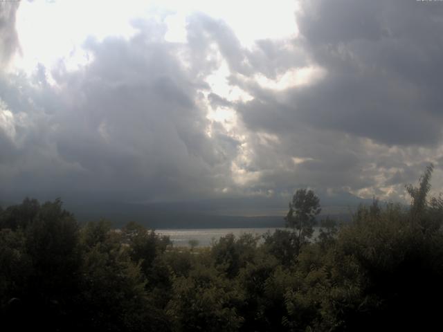 山中湖からの富士山