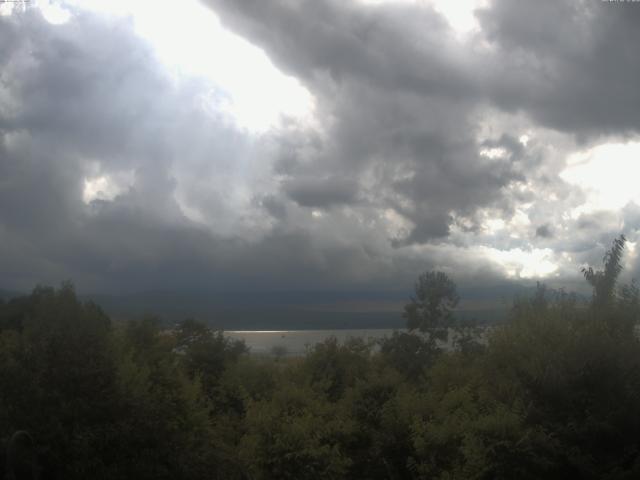 山中湖からの富士山
