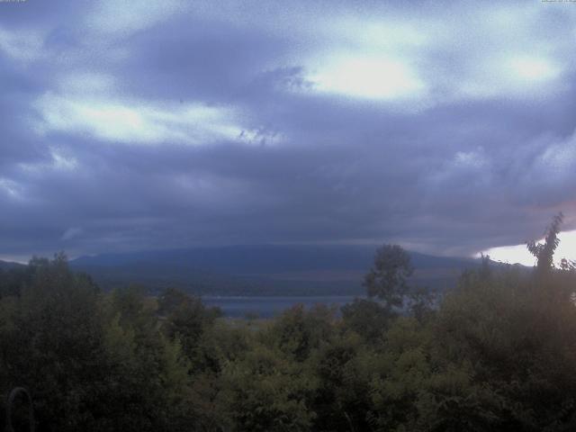山中湖からの富士山