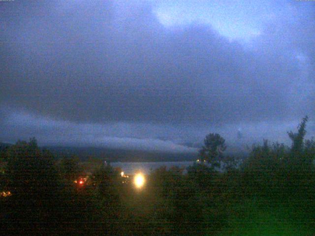 山中湖からの富士山
