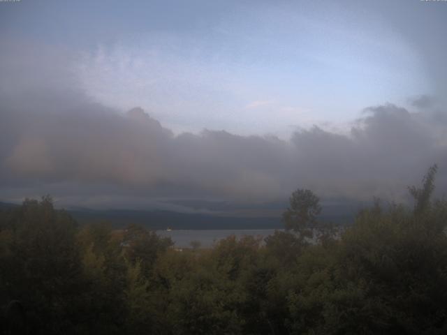 山中湖からの富士山