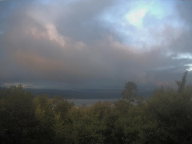 山中湖からの富士山