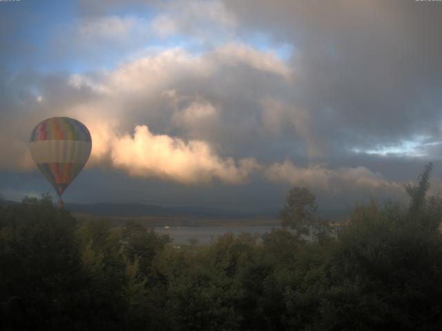 山中湖からの富士山