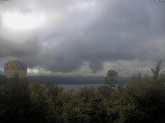 山中湖からの富士山