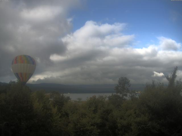 山中湖からの富士山
