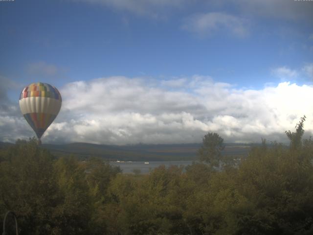 山中湖からの富士山