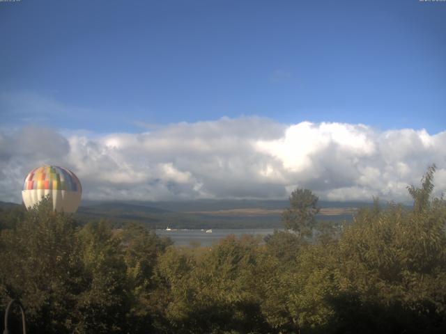 山中湖からの富士山