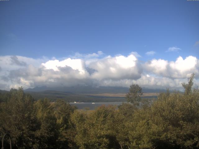 山中湖からの富士山