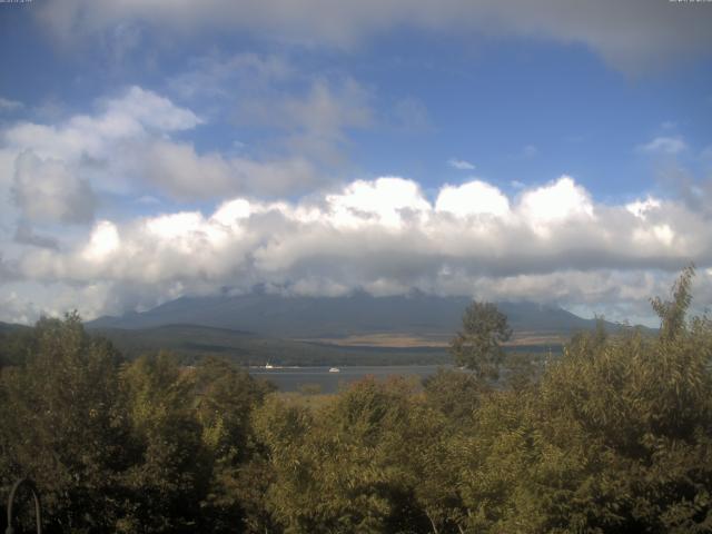 山中湖からの富士山