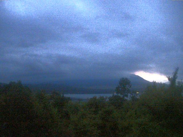 山中湖からの富士山