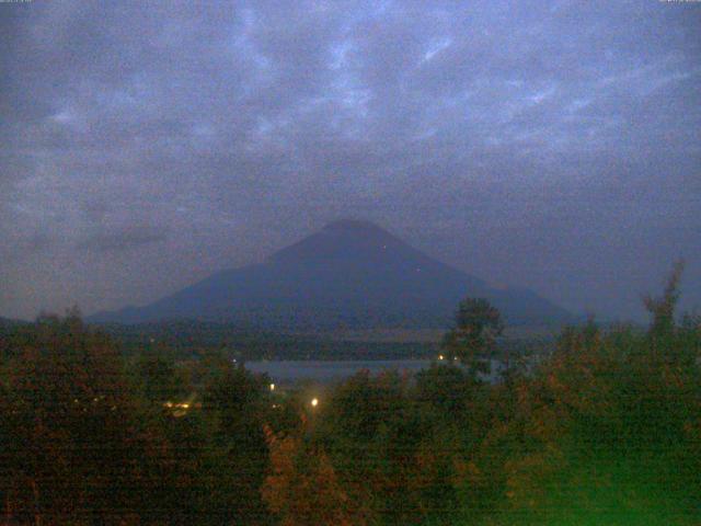 山中湖からの富士山