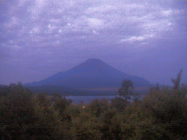 山中湖からの富士山
