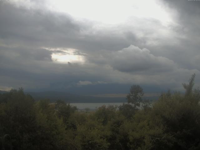山中湖からの富士山